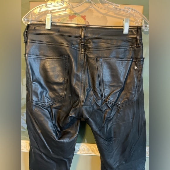 Rag & Bone Lamb Leather Pants - Picture 8 of 12